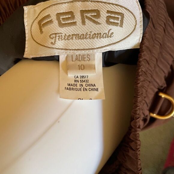 Vintage Fera Ski Jacket and Pants Brown Set Medium - Picture 10 of 10